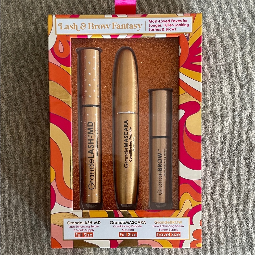 Grande Cosmetics Luxury Lash Enhancement Collection - Rose Gold